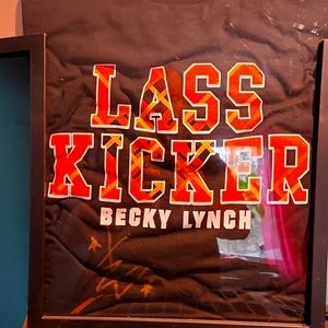 Becky lynch autographed shirt